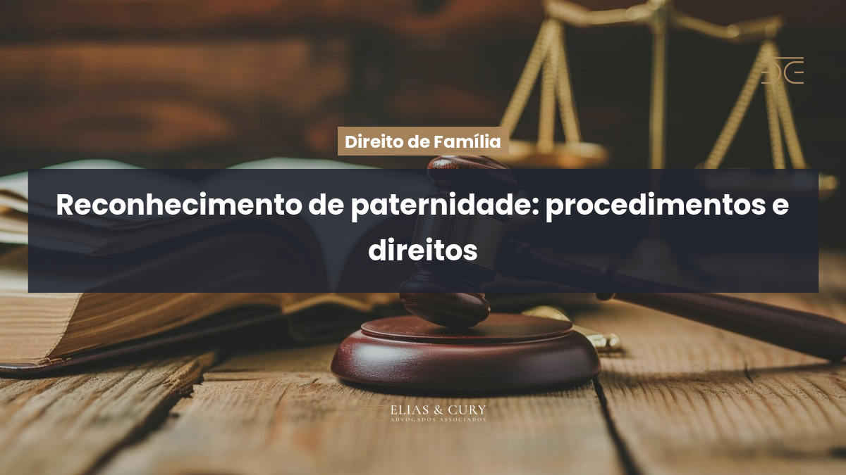 Reconhecimento de paternidade: procedimentos e direitos