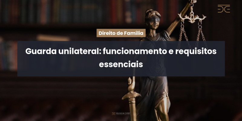 Guarda unilateral: funcionamento e requisitos essenciais