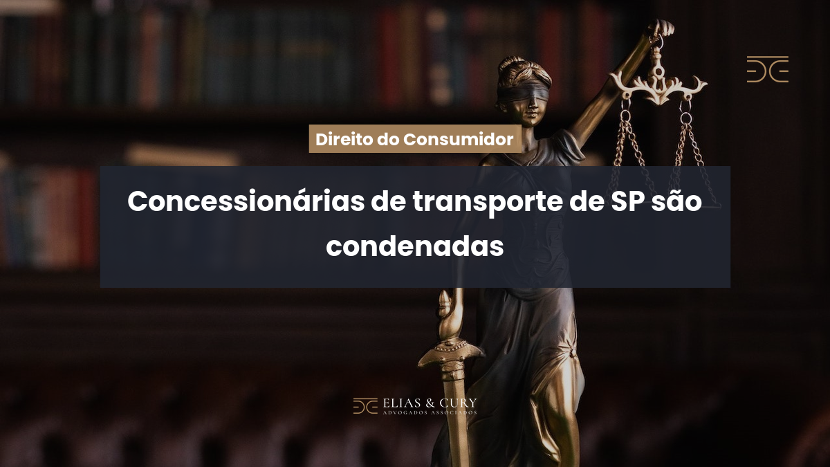 Concessionárias de transporte de SP são condenadas