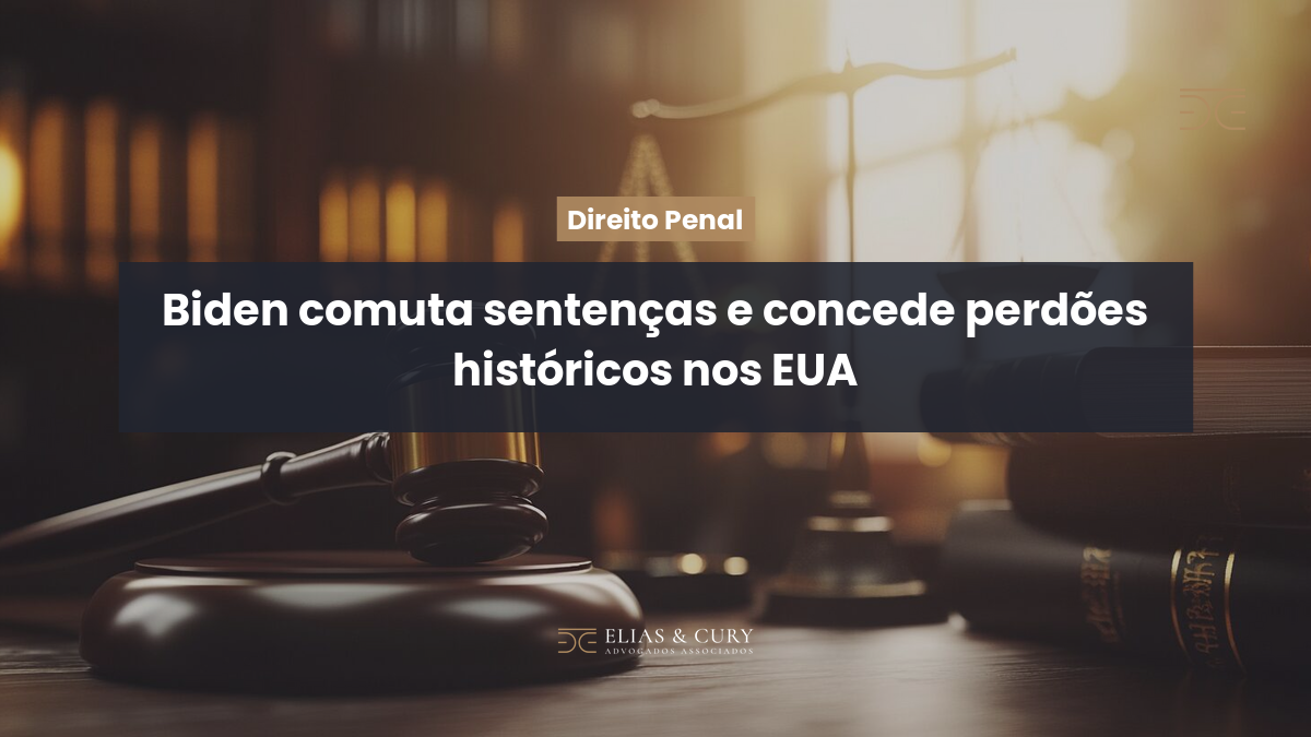 Biden comuta sentenças e concede perdões históricos nos EUA