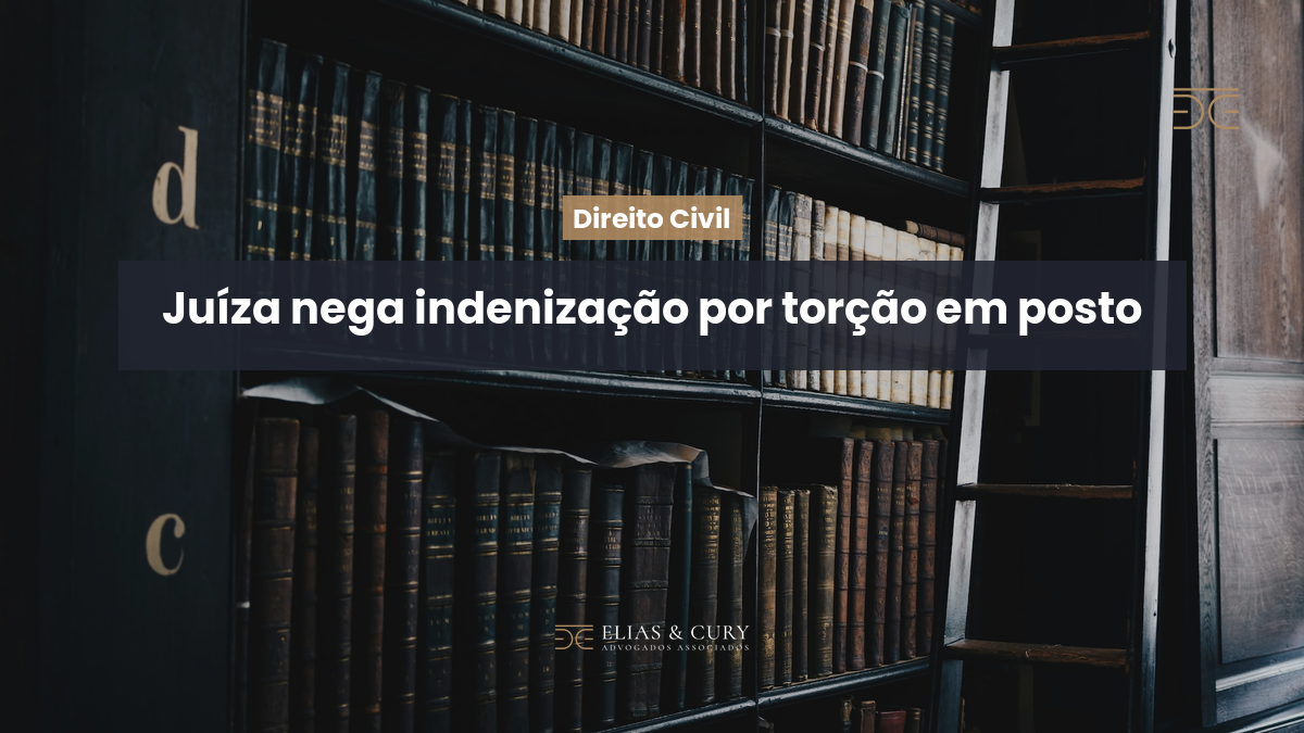 Juíza nega indenização por torção em posto