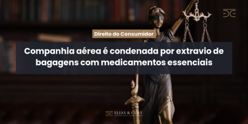 Companhia aérea é condenada por extravio de bagagens com medicamentos essenciais