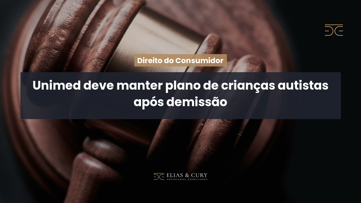 Unimed deve manter plano de crianças autistas após demissão