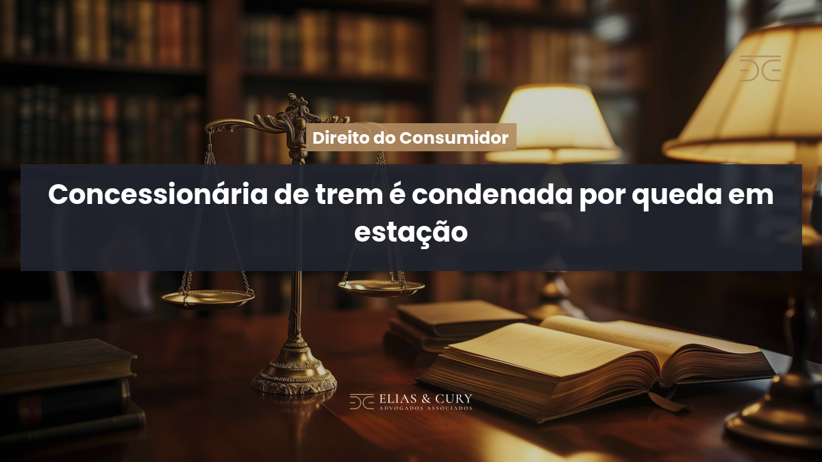 Concessionária de trem é condenada por queda em estação