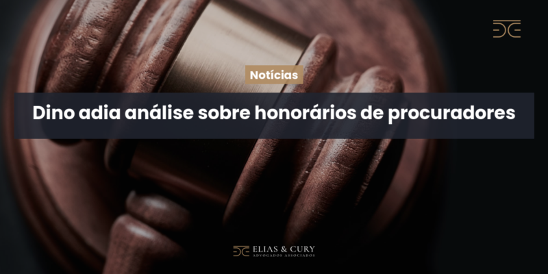 Dino adia análise sobre honorários de procuradores Dino adia análise sobre honorários de procuradores
