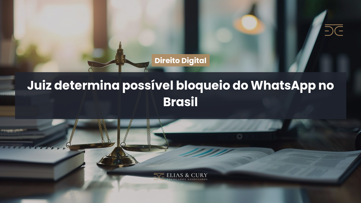 Juiz determina possível bloqueio do WhatsApp no Brasil