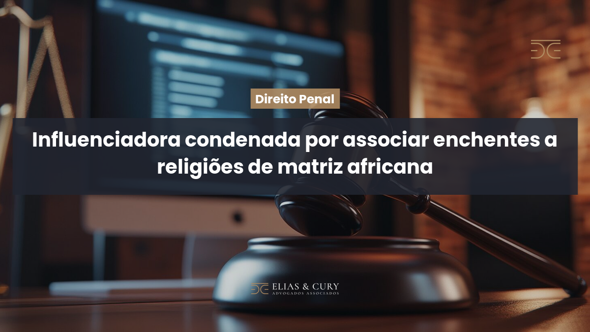 Influenciadora condenada por associar enchentes a religiões de matriz africana