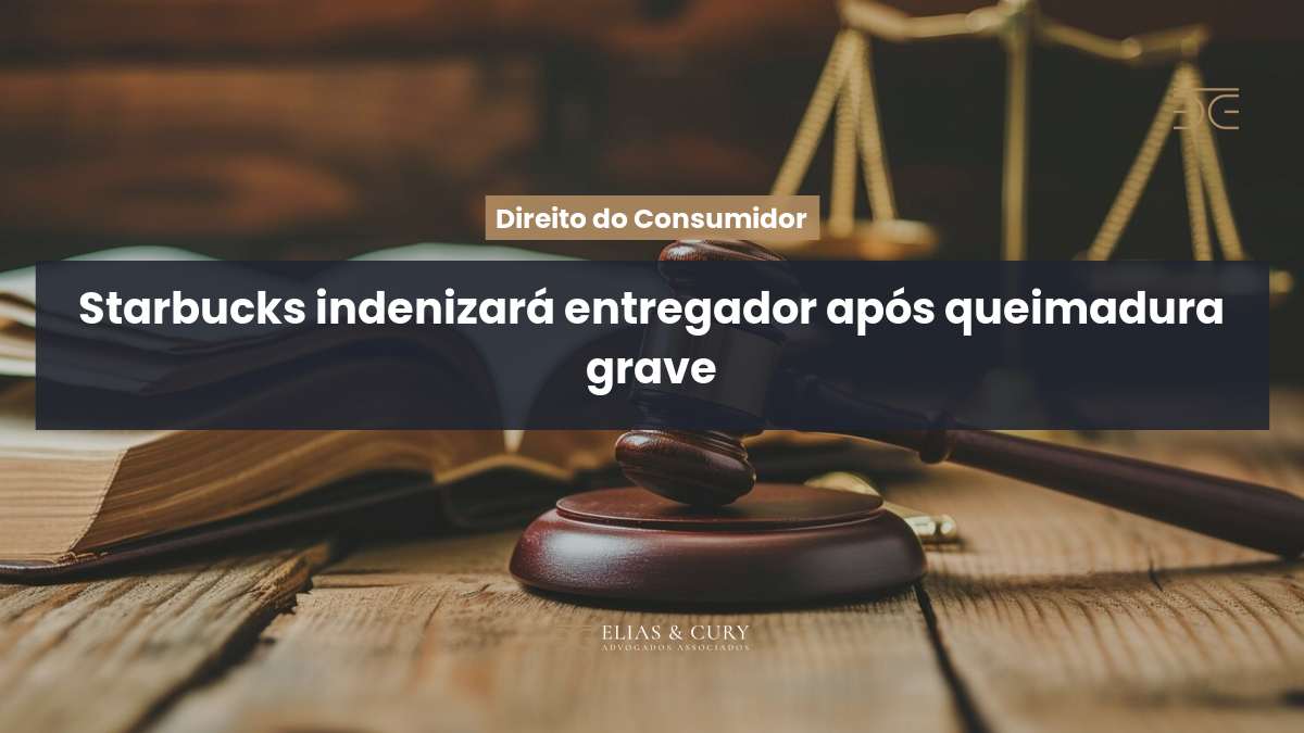 Starbucks indenizará entregador após queimadura grave