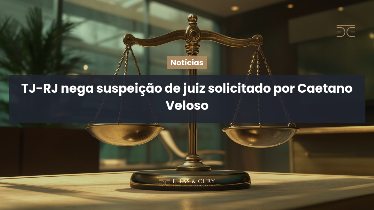TJ-RJ nega suspeição de juiz solicitado por Caetano Veloso