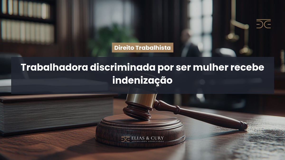 Trabalhadora discriminada por ser mulher recebe indenização