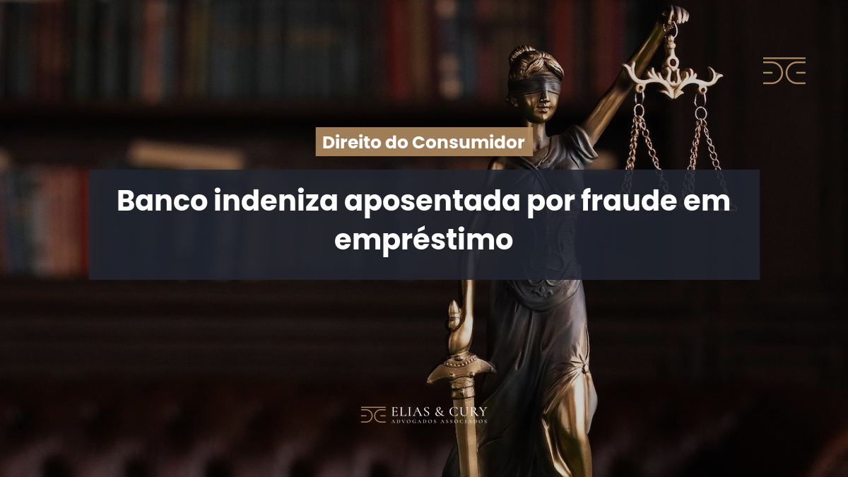 Banco indeniza aposentada por fraude em empréstimo