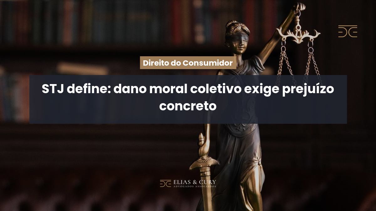 STJ define: dano moral coletivo exige prejuízo concreto
