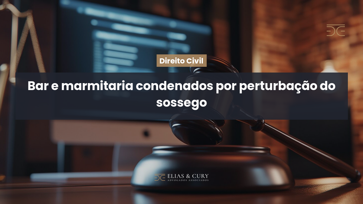 Bar e marmitaria condenados por perturbação do sossego