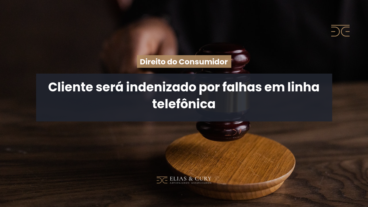 Cliente será indenizado por falhas em linha telefônica