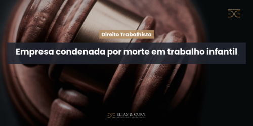 Empresa condenada por morte em trabalho infantil