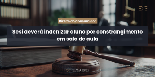 Sesi deverá indenizar aluno por constrangimento em sala de aula