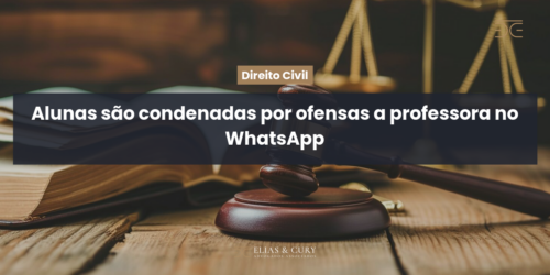 Alunas são condenadas por ofensas a professora no WhatsApp
