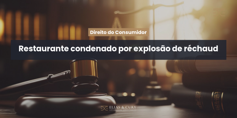 Restaurante condenado por explosão de réchaud